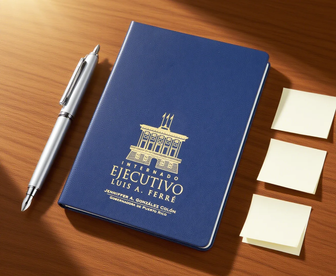 Penggunaan buku nota softcover.